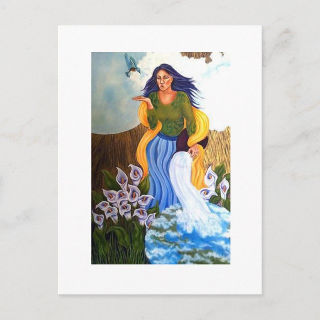 Edad de oro, postal (Anverso)