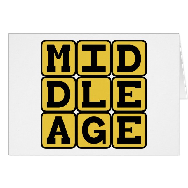 Edad media, crisis de la vida media (Anverso (Horizontal))