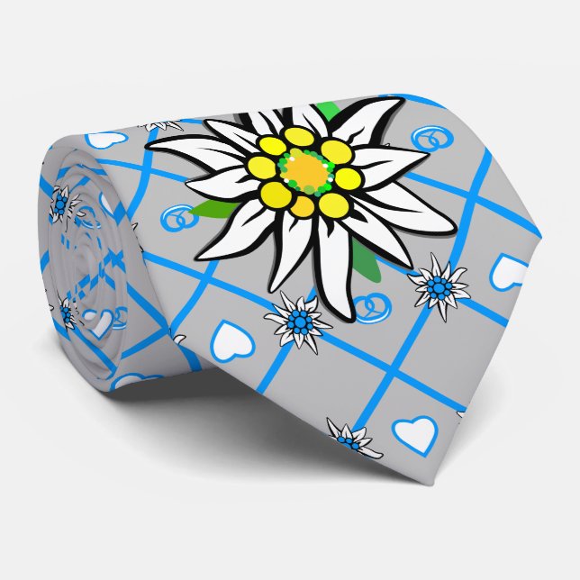 Edelweiss en corbata negra (Enrollado)