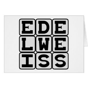 Edelweiss, Flor blanca