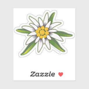 Edelweiss Pegatina