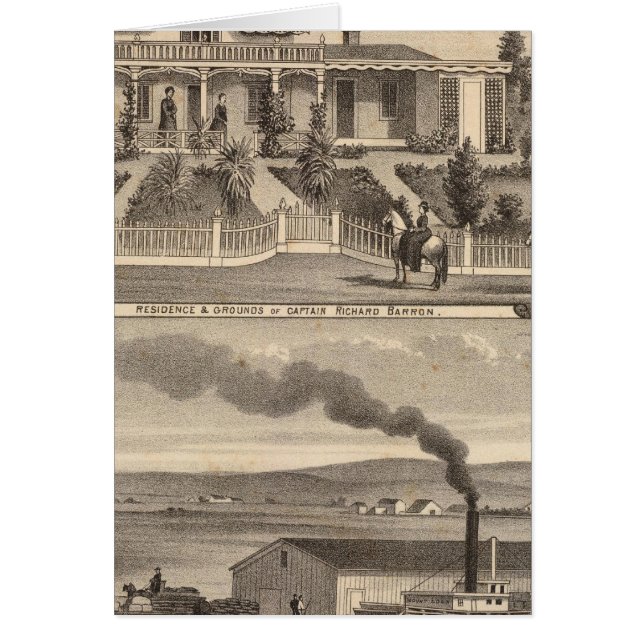 Eden Landing, residencia Barron, almacenes (Frente)