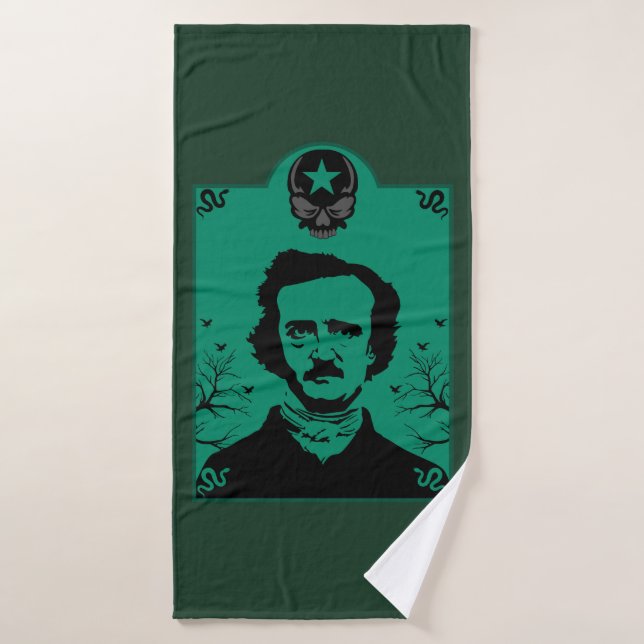 Edgar Allan Poe Art Gift (Toalla de baño)