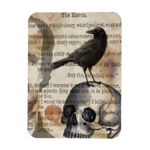 Edgar Allan Poe el imán del cuervo