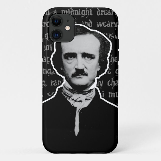 Edgar Allan Poe Funda-Mate iPhone 5 Funda (Reverso)