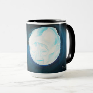 Edgar Allan Poe "para la luna nunca emite." Taza