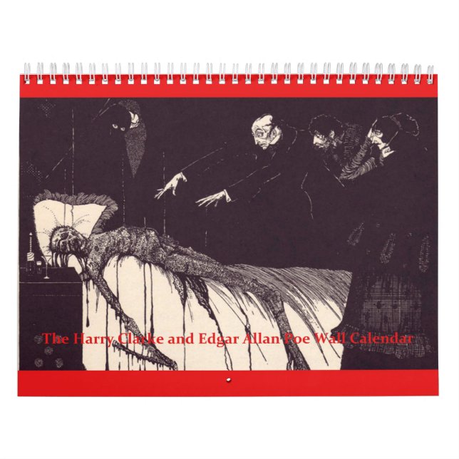 Edgar Allan Poe y el calendario de pared de Harry (Tapa)