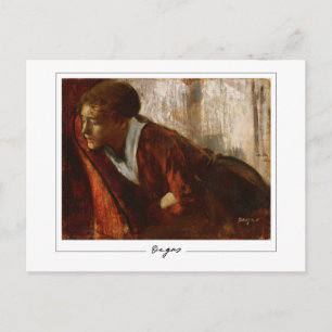 Edgar Degas #10 - Tarjeta postal de arte fino