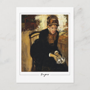 Edgar Degas #11 - Tarjeta postal de arte fino