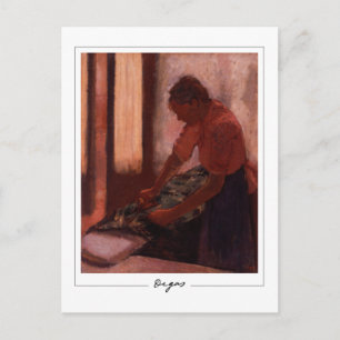 Edgar Degas #14 - Tarjeta postal de arte fino