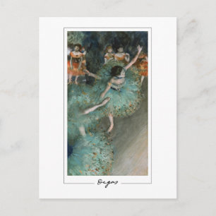 Edgar Degas #18 - Tarjeta postal de arte fino