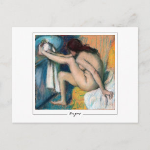 Edgar Degas #19-2 - Tarjeta postal de arte fino