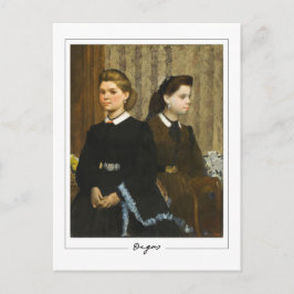 Edgar Degas #25-2 - Tarjeta postal de arte fino