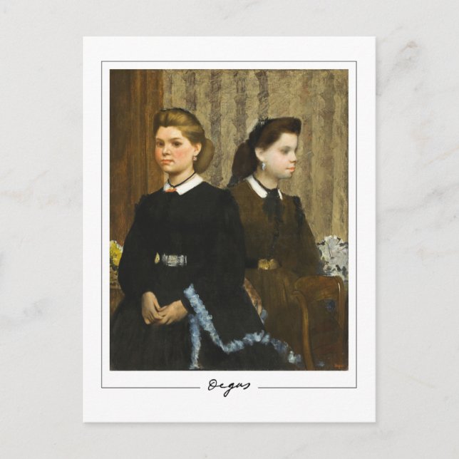 Edgar Degas #25-2 - Tarjeta postal de arte fino (Anverso)