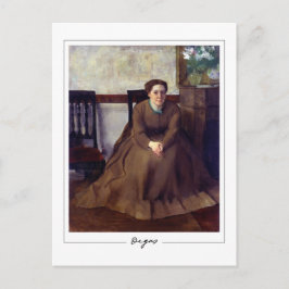 Edgar Degas #29-2 - Tarjeta postal de arte fino