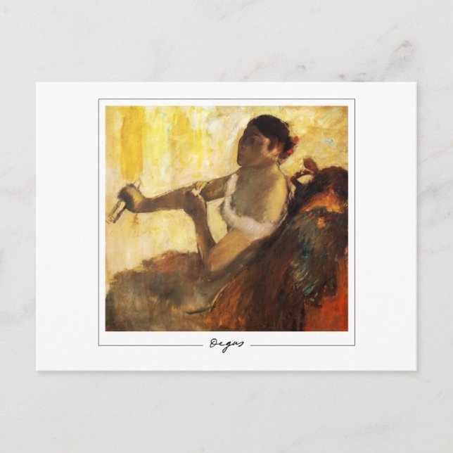 Edgar Degas #300-2 - Postales Bellas Artes (Anverso)