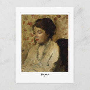 Edgar Degas #328-2 - Tarjeta postal de arte fino