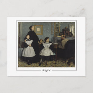 Edgar Degas #33 - Tarjeta postal de arte fino