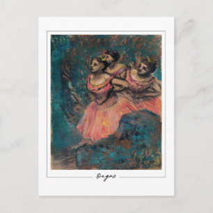 Edgar Degas #37 - Tarjeta postal de arte fino