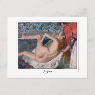 Edgar Degas #5 - Tarjeta postal de arte fino