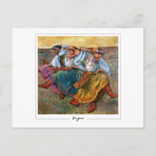 Edgar Degas #6-2 - Tarjeta postal de arte fino