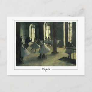 Edgar Degas #7-2 - Tarjeta postal de arte fino