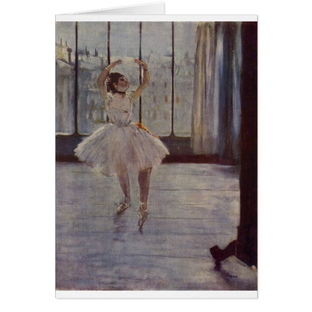 Edgar Degas - aceite del fotógrafo 1877-78 del (Frente)