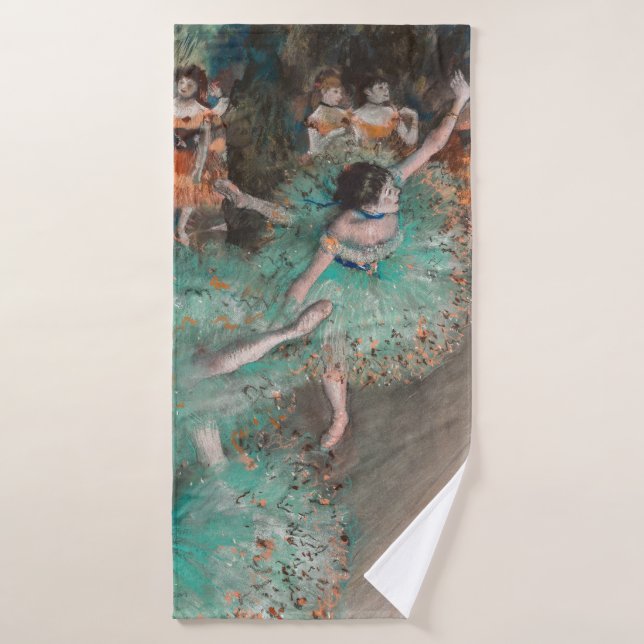 Edgar Degas - Bailarina balancín / bailarina en ve (Toalla de baño)