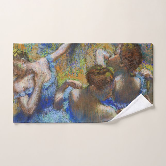 Edgar Degas - Bailarinas azules (Toalla de mano)