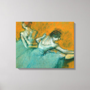 Edgar Degas Bailarinas en la Barra Impresión: Arte