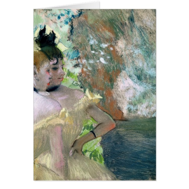 Edgar Degas | Bailarinas en las alas (Frente)