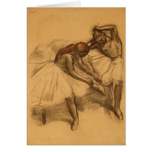 Edgar Degas   Dos bailarinas