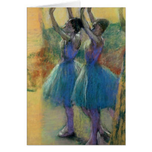 Edgar Degas el dos bailarines azules