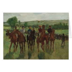 Edgar Degas el   los jinetes