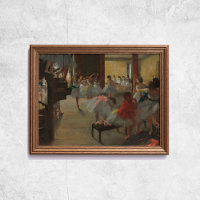 Edgar Degas La Clase De Baile Arte De Ballet
