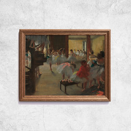 Edgar Degas La Clase De Baile Arte De Ballet