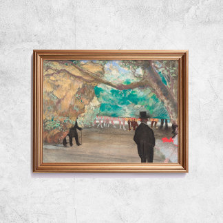 Edgar Degas La Cortina Bailando Arte