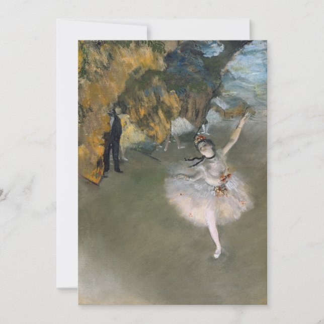 Edgar Degas - La Estrella, O Bailarina En El Escen (Anverso)