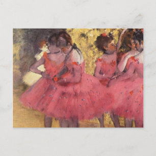 Edgar Degas la postal rosada de los bailarines