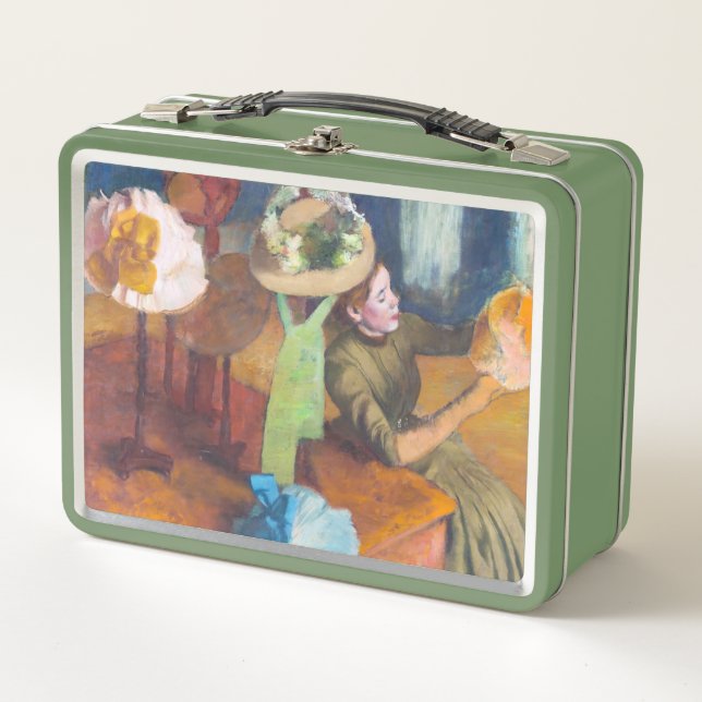 Edgar Degas - La Tienda de Millinery (Anverso)