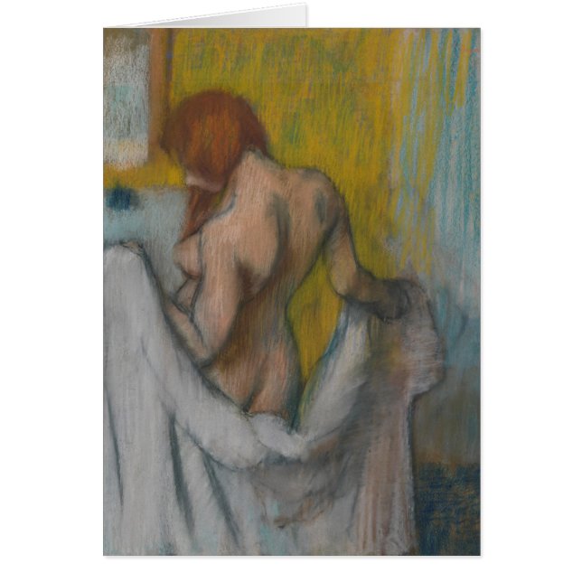 Edgar Degas | Mujer con toalla (Frente)