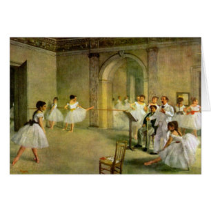 Edgar Degas - Pasillo del ballet de la ópera en la