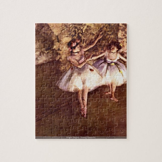 Edgar Degas - rompecabezas joven de los bailarines (Vertical)