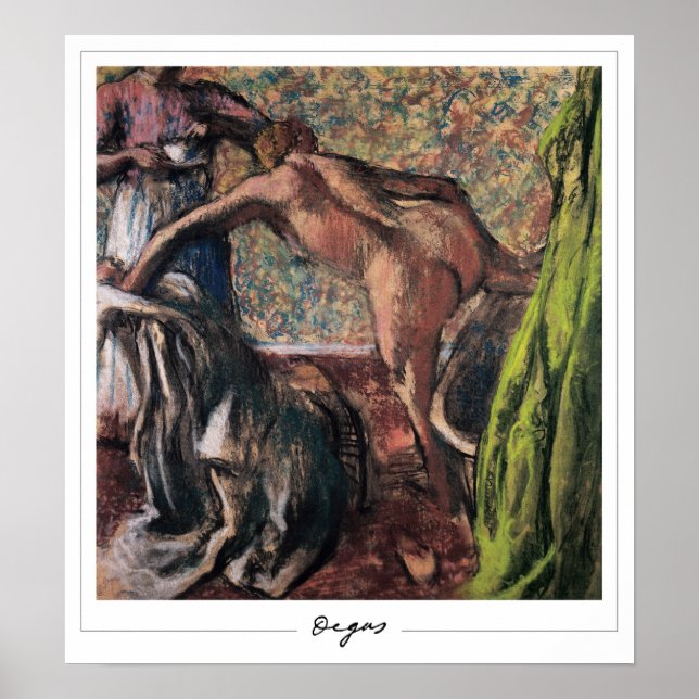 Edgar Degas Zedign cartel de arte #14-2 (Frente)