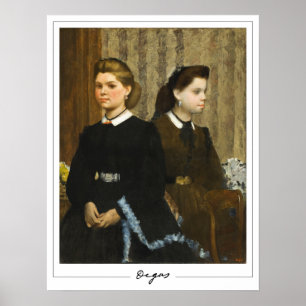 Edgar Degas Zedign cartel de arte #25-2