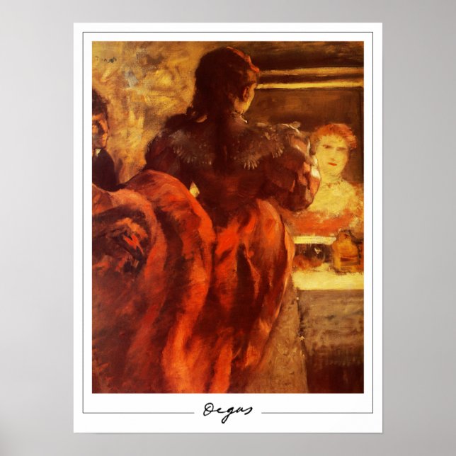 Edgar Degas Zedign cartel de arte #399-2 (Frente)