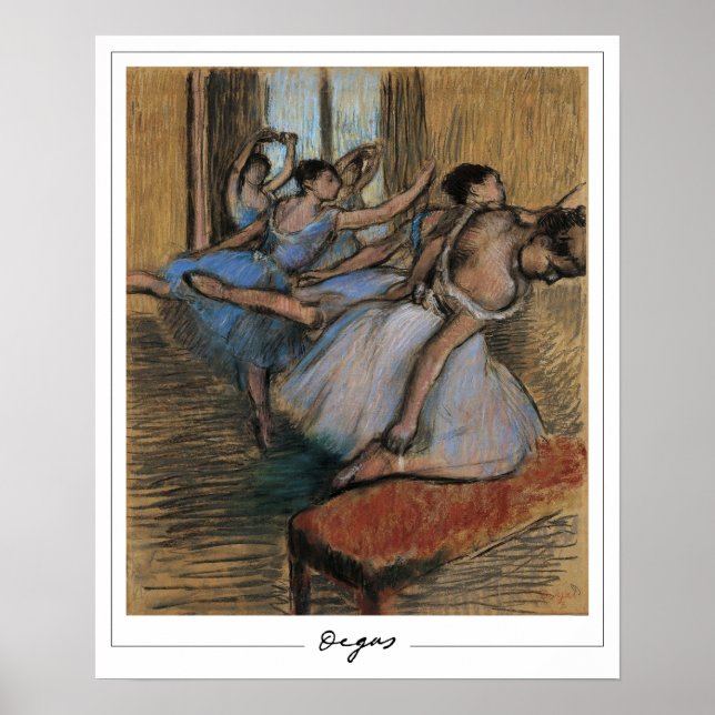 Edgar Degas Zedign cartel de arte #416 (Frente)