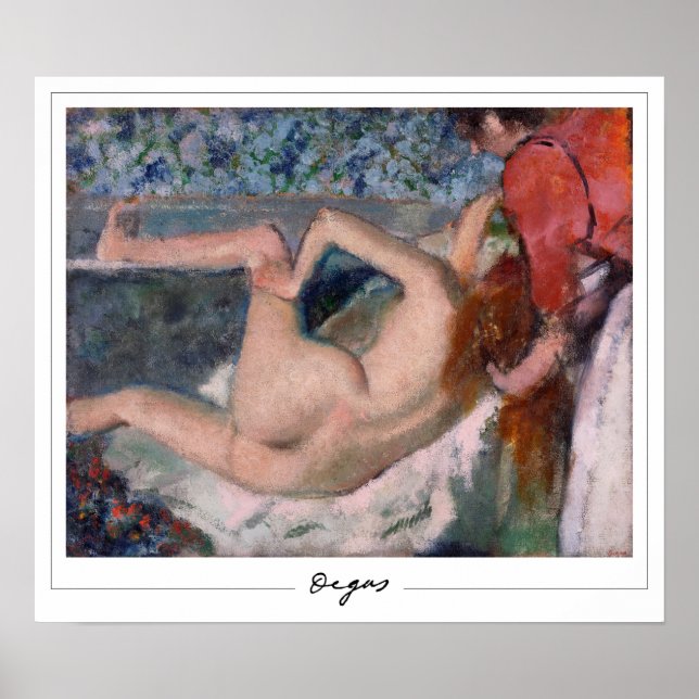 Edgar Degas Zedign cartel de arte #5 (Frente)