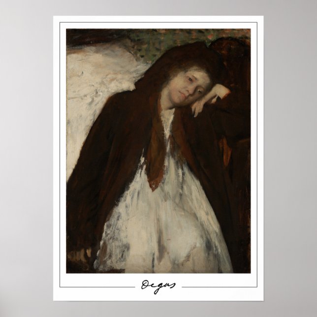 Edgar Degas Zedign cartel de arte #7 (Frente)