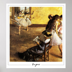 Edgar Degas Zedign Poster de arte #152-2
